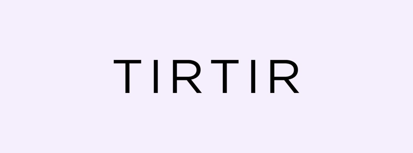 Tirtir banner.